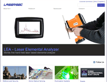 Tablet Screenshot of lasersec-systems.com